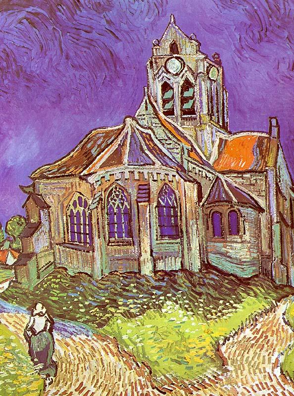 Church at Auvers, Vincent Van Gogh